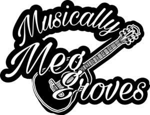 Meg Groves logo stating "Musically Meg Groves."